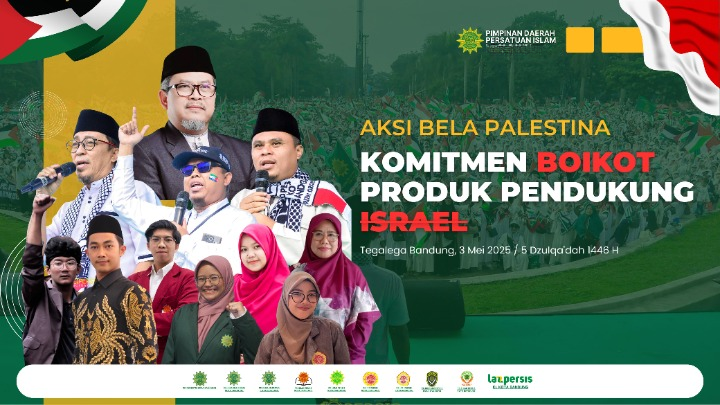 Aksi Bela Palestina, Persatuan Islam Kabupaten Karawang Mengajak Turun Aksi